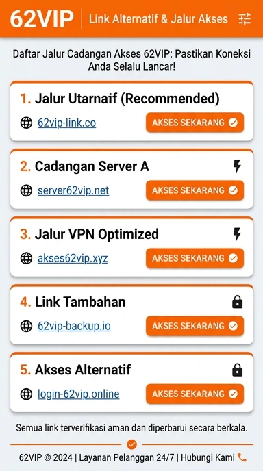 Link Alternatif 62vip untuk Pengguna Android Indonesia