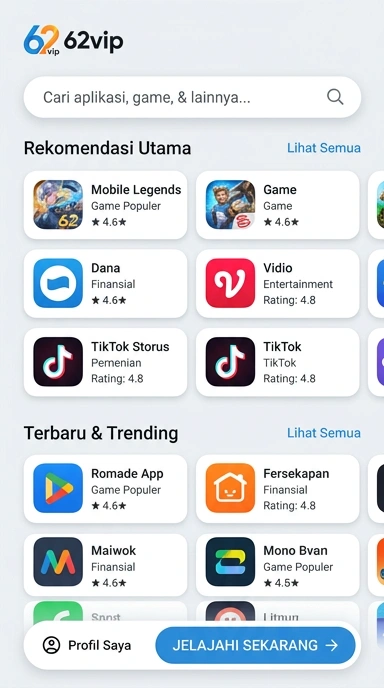 62vip — Pusat Akses Aplikasi Populer dan Kanal Uji Terbaik