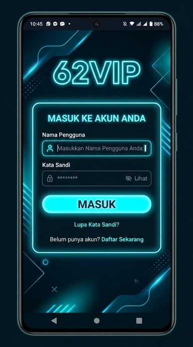 Panduan Masuk Akun 62vip untuk Pengguna Android