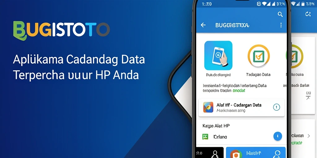 Tampilan antarmuka BUGISTOTO untuk pencadangan data yang mudah dan efisien.