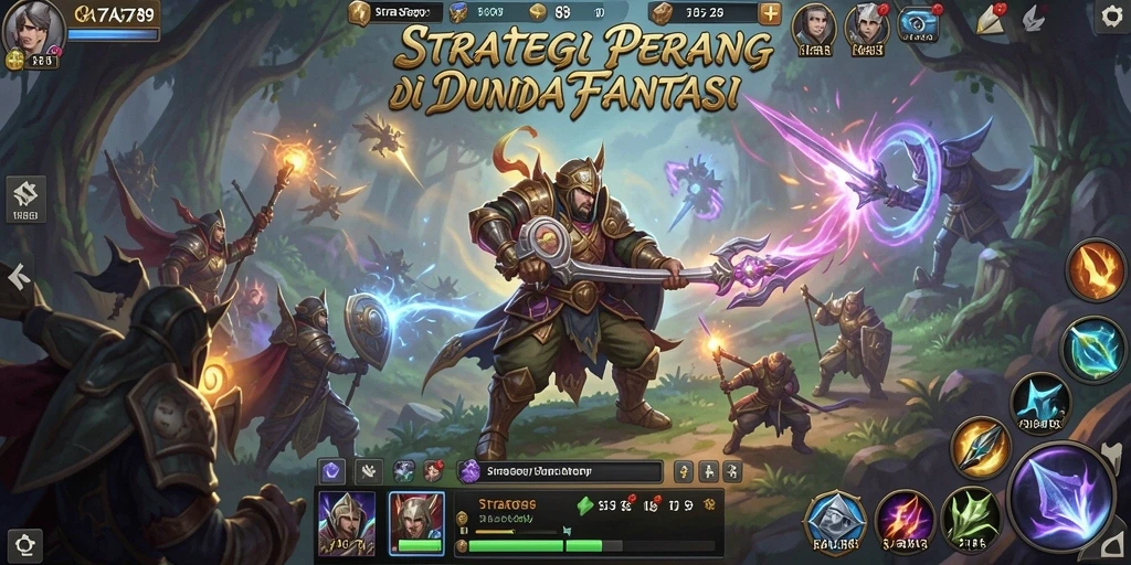 Tampilan antarmuka strategi KA789 yang menarik dan dinamis.