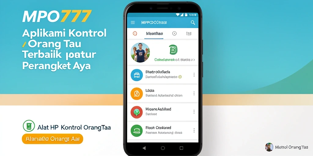 Antarmuka MPO777 menampilkan fitur kontrol orang tua yang lengkap dan mudah digunakan.