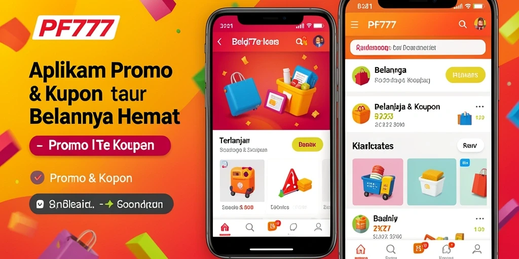 Antarmuka aplikasi PF777 yang menarik dan mudah digunakan.